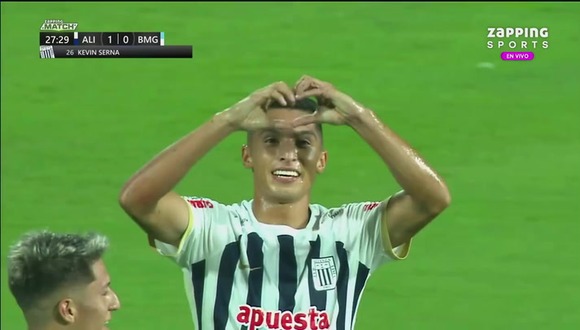 El gol de Kevin Serna en el Alianza Lima vs. Blooming (Fuente: Zapping TV)