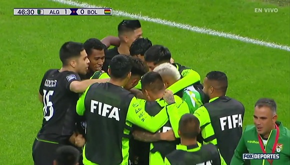 Gol de Carmelo Algarañaz: así fue el empate de Bolivia para el 1-1 ante Argelia. (Video: FOX Deportes)