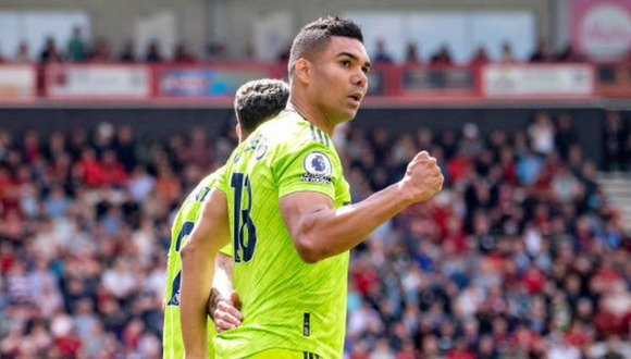 Casemiro anotó en Manchester United. (Video: ESPN)