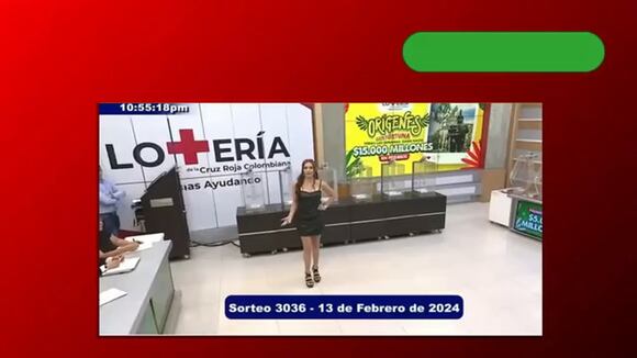 Lotería de la Cruz Roja del 13 de febrero