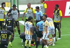 ¡Se rompió la rodilla! Fabio Agurto, jugador de Juan Pablo II, sufrió dolorosa lesión en el Torneo Clausura