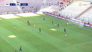 Tras desborde de Maxloren Castro: Goicochea abre el marcador para Perú: 1-0 ante Paraguay