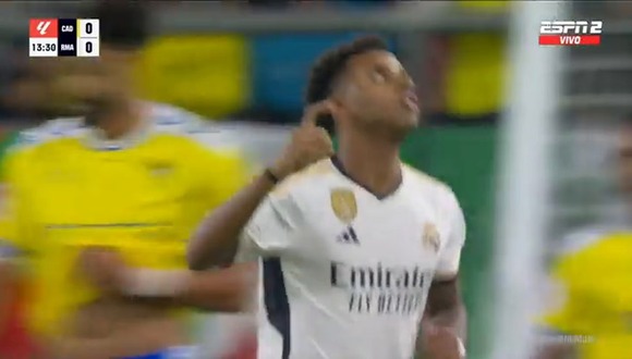 Rodrygo Goes fue autor del primer gol entre Real Madrid vs. Cádiz. (Video: ESPN 2)