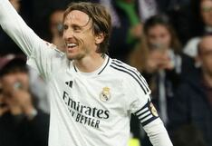 ¡Qué genialidad! Gol de Luka Modrić para el 1-0 del Real Madrid vs. Girona
