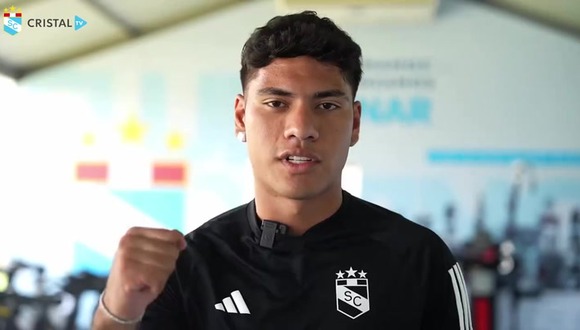 Leonardo Díaz habló de Sporting Cristal y el duelo ante Alianza Lima. (Video: Prensa SC)