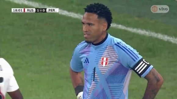 Gol de Aleksandr Golovin para 1-0 con blooper de Pedro Gallese y Miguel Araujo. (Video: América TV)