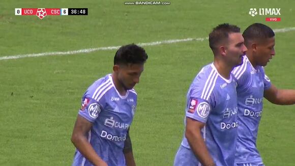 Christofer Gonzales marcó el 6-0 de Sporting Cristal sobre Unión Comercio. (Video: L1 MAX)