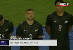 ¡La emoción de Tim Payne! El momento histórico durante el himno de Nueva Zelanda vs. Haití