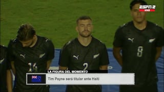 ¡La emoción de Tim Payne! El momento histórico durante el himno de Nueva Zelanda vs. Haití