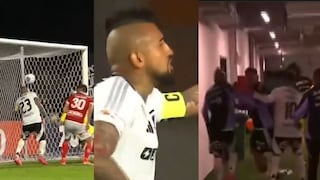 Noche para el olvido de Arturo Vidal en Colo Colo: autogol, pelea con compañero y descontrol