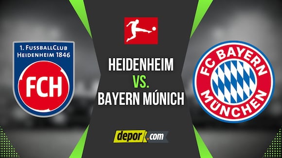 Heidenheim vs. Bayern por la Bundesliga | VIDEO: Bayern TV