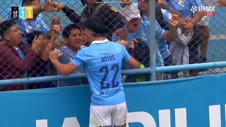 Sporting Cristal golpeó de nuevo: Michael Hoyos marcó el 3-1 ante Atlético Grau