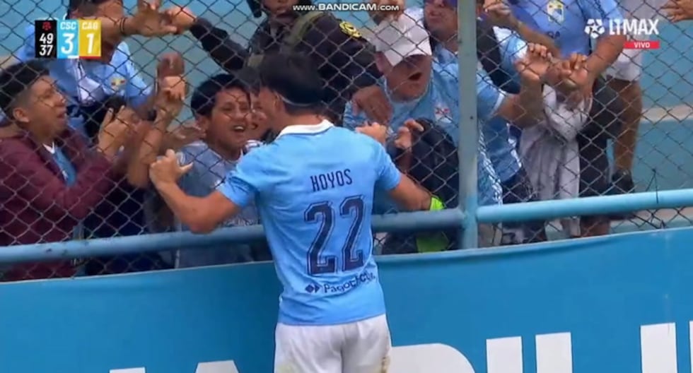 Sporting Cristal golpeó de nuevo: Michael Hoyos marcó el 3-1 ante Atlético Grau