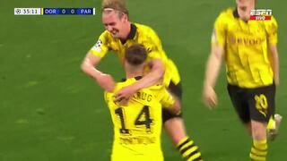 ¡Gol de Niclas Füllkrug! Estampó el 1-0 del Dortmund contra el PSG con un ‘zapatazo’
