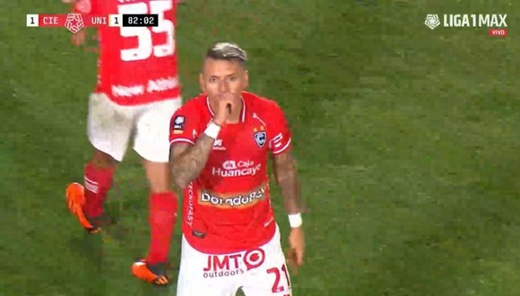 Carlos Garcés anotó el 1-1 de Universitario vs. Cienciano. (Video: Liga 1 Max)