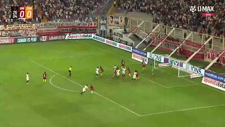 ¡No perdona! Gol de Gianluca Lapadula para poner en ventaja a la ‘U‘ frente a Los Chankas