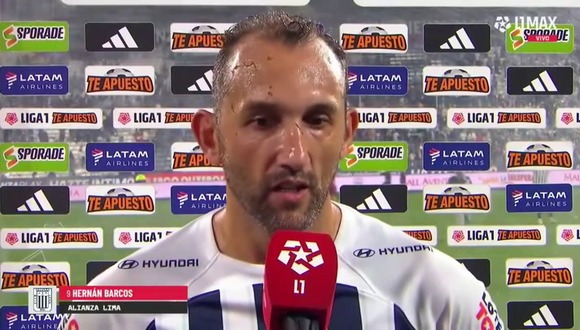 Declaraciones de Hernán Barco tras la victoria de Alianza Lima. (Vídeo: @L1MAX_).