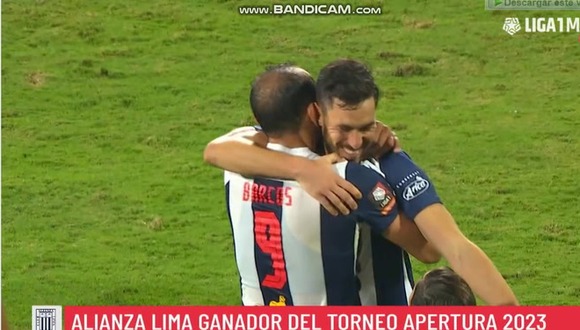 Celebración de Alianza Lima. (Video: Liga 1 MAX)