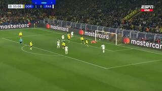 ¡Buscando la clasificación! Gol de Zaire-Emery para el 1-1 de PSG vs. Dortmund