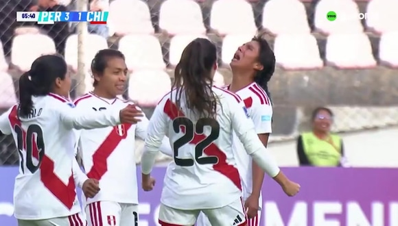 Gol de Raquel Bilcape para el 3-1 de Perú vs Chile | VIDEO: DSports
