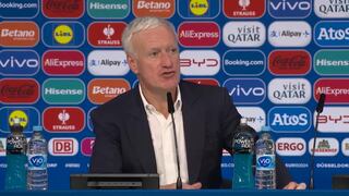 Didier Deschamps: “Estamos de nuevo en cuartos, hay que valorarlo”