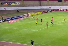 Gol de Zapata para el 1-0 de Defensa y Justicia sobre César Vallejo por la Sudamericana