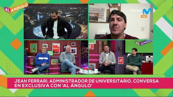 Jean Ferrari estimó que perderán dos millones de soles por jugar a puertas cerradas. (Video: Movistar Deportes)