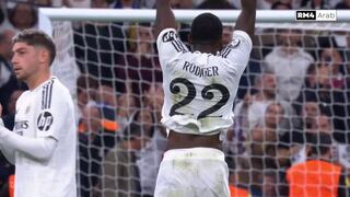 ¡Remontada! Triplete de Vinícius y los goles de Rüdiger y Vázquez para el 5-2 del Real Madrid