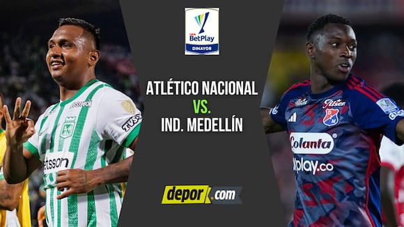 Atlético Nacional vs. Medellín por Liga BetPlay. (Video: Win Sports)