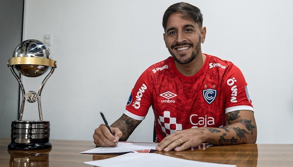 Alejandro Hohberg es nuevo jugador de Cienciano para la Liga 1 2025. (Video y Foto: Cienciano)
