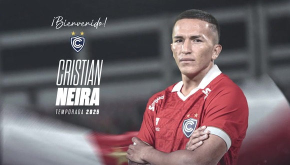 Cristian Neira jugará en Cienciano. (Video: Cienciano)