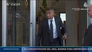 Como titular: Kylian Mbappé debuta con Real Madrid ante Atalanta por la Supercopa de Europa