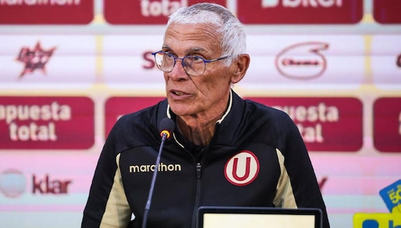 Héctor Cúper tras el empate de Universitario ante Comerciantes Unidos. (Video: Inka Digital / Foto: Universitario)
