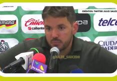 Nicolás Larcamón: “Omar Fernández jugó mucho mejor, incluso más de lo que yo esperaba”