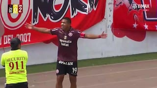 ¡Doblete en dos minutos! Goles de Edison ‘Orejas’ Flores para el 2-0 de Universitario vs. Juan Pablo II