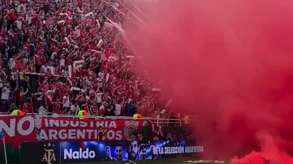 Argentinos Juniors vs. Corinthians por la Copa Sudamericana 2024. (Vídeo: @AAAJoficial).