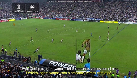 El audio VAR del partido entre Alianza Lima y Colo Colo (Fuente: CONMEBOL Libertadores)