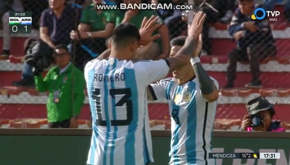 Enzo Fernández anotó el 1-0 de Argentina vs. Bolivia. (Video: TV Pública)