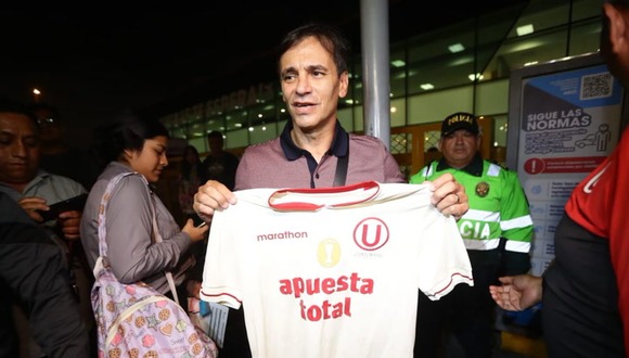 Fabián Bustos llegó a Perú para ser el entrenador de Universitario de Deportes en su centenario. (Foto: Jesús Saucedo / Video: BEST CABLE)