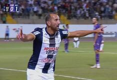 ¡Cazador! Gol de Hernán Barcos para el 1-0 de Alianza Lima vs. Comerciantes Unidos