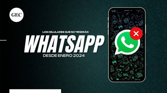 La lista de celulares que ya no serán compatibles con WhatsApp desde enero de 2024