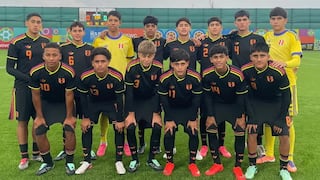 ¡A pura garra! Perú remontó un 3-0 para vencer a Rusia por penales en el Mundial Sub-15