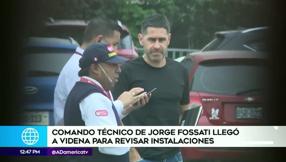 Comando técnico de Jorge Fossati llegó a las instalaciones de la Videna. (Video: América)