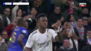 Noche redonda: golazo de Vinícius Júnior para el 5-0 de Real Madrid vs. Mónaco