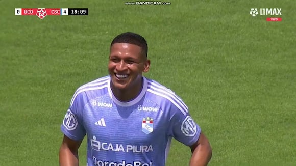 Fernando Pacheco marcó el 4-0 de Sporting Cristal sobre Unión Comercio. (Video: L1 MAX)