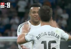 ¡Desde fuera del área! Gol de Kylian Mbappé puso el 1-0 del Real Madrid vs Alavés