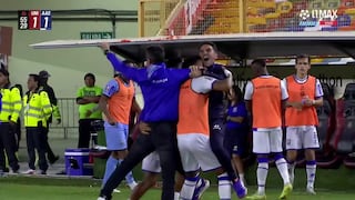 ¡Otra vez bailaron a Riveros! Gol de Valentín Robaldo para el 2-1 de Alianza Atlético vs Universitario
