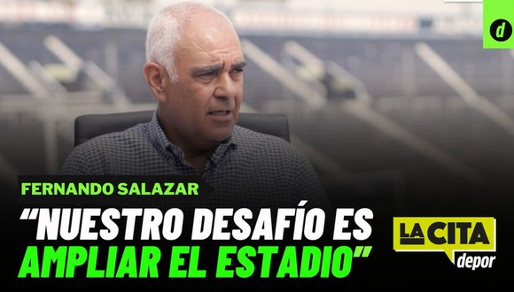 Fernando Salazar: “Sería muy ingrato pensar que Alianza Lima está donde está por el arbitraje”
