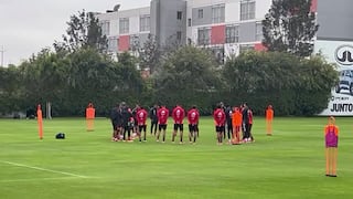 Por segundo día: Maxloren Castro entrenó con los convocados de la Selección Peruana