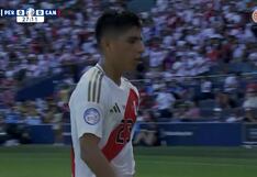 ¡Cerca! El disparo de Piero Quispe que pudo ser gol en el Perú vs. Canadá